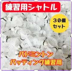 バドミントン シャトル 練習用 30個 バッティング 野球 トレーニング 自主練のサムネイル