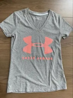 [アンダーアーマー] VネックTシャツ SM グレー