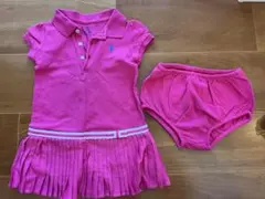 Ralph Lauren ピンク ポロシャツ スカートセット 18Ｍ