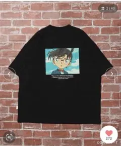 【名探偵コナン】バックプリントＴシャツ【PBLIM】　オフホワイト