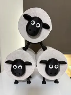 양 화장지 홀더 3 개 세트