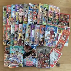 ワンピースまとめ売り85〜108巻・千巻　フィルムレッド　その他関連品