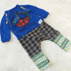 ブランシェス　branshes　80cm　ロンパース カバーオール　男の子