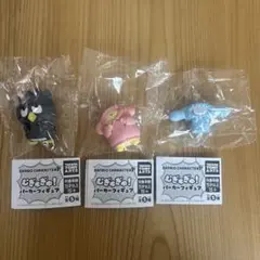 むぎゅぎゅ！　パーカーフィギュア バッドばつ丸/ポムポムプリン/シナモン