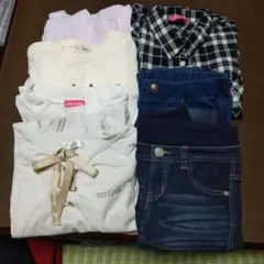 160cm 女の子　秋冬物　セット　まとめ売り