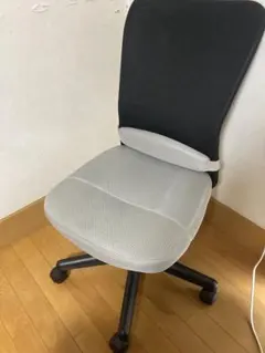 パソコン用チェア エルゴノミック メッシュデスクチェア グレーと黒