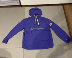 Champion ナイロンジャケット プルオーバー パープル Mのサムネイル