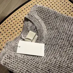 【YOKE】MESH KNITTED CREWNECK SWEATER(2)