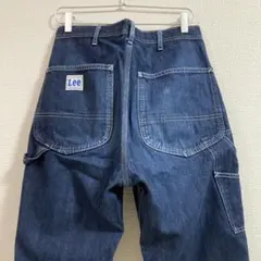 Lee デニム　ペインターパンツ　ワークパンツ　濃紺 ジーンズ
