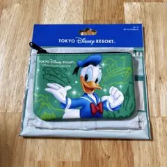 ディズニー チケット風ポーチ ドナルドダック