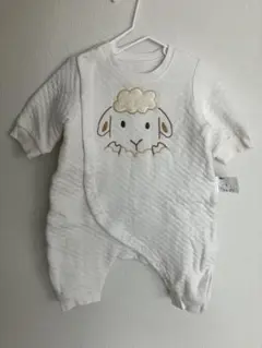 3点セット　UNIQLOベビーパジャマ60cm　羊&チューリップ&リス柄