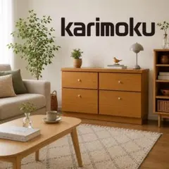 美品】モリタインテリア バレーナ 200 テレビボード オーク材 北欧風