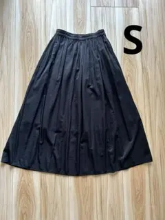 お値下　UNIQLO ブラック ロングスカート　サイズS