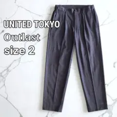 美品 ユナイテッドトウキョウ アウトラスト ストレッチ デニム スラックス 2のサムネイル