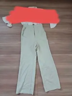 ハイウエストパンツ(GU)