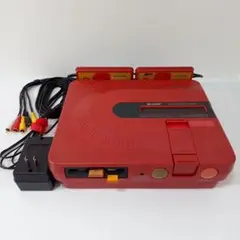【動作品】ツインファミコン本体 / 専用ACアダプター AVケーブル付き
