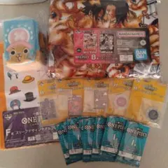 ワンピース　一番くじ　カードケース　ブランケット　エース　など