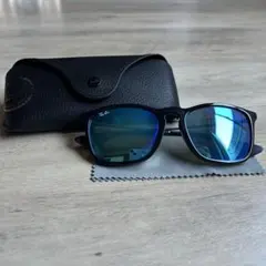 Ray-Ban rb4187-f CHRISサングラス ブラックフレーム