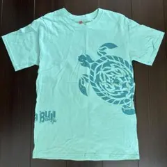 Hanes タートルプリント Tシャツ ミントグリーン Sサイズのサムネイル