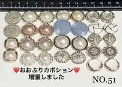 ❤️mixカボション❤️NO.51 ハンドメイドパーツ　ボタン足なし！！