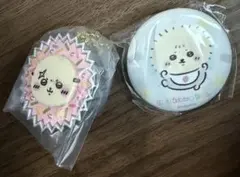 ちいかわ　ラッコ　キーホルダー　バッジ　セット