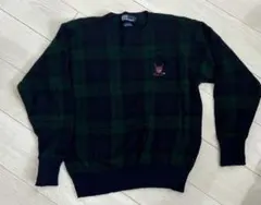 Polo by Ralph Lauren チェック柄セーター Lサイズ