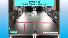 ②☆デリカD:5専用☆ ベッドキット 車中泊 TRHクラフトワークス - メルカリ