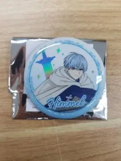 韓国　葬送のフリーレン展　ホログラム缶バッジ　ヒンメル