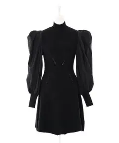 Narcissus ナルシス ニットペプラムワンピース