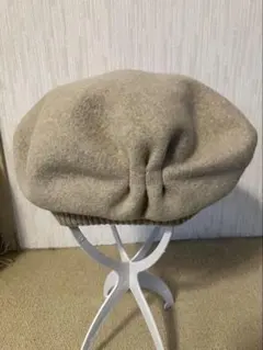 mature ha. マチュアーハ　タックギャザー　リブ　ベレー帽