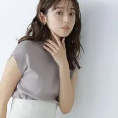総針ベーシックシリーズFWモックネック NATURAL BEAUTY BASIC