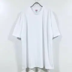 新品 ドライ ビッグTシャツ 4.1オンス 半袖 無地 メンズ ホワイト 2XL