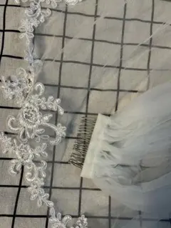 ウェディングベール エレガント刺繍