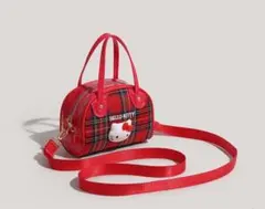 ハローキティ チェック柄ポシェット