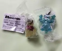 モンスターズインクめじるしアクセサリー２個セットガチャガチャ