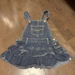 babygap デニムジャンパースカート
