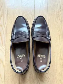 REGAL ダークブラウン ローファー