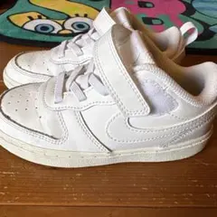 16cm Nike ホワイト スニーカー ベルト付き