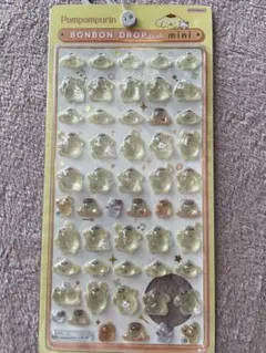 ポムポムプリン ボンボンドロップシール mini サンリオ 国内正規品