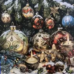 14CTクロスステッチキットクリスマス刺繍キット 40x40 cm