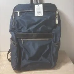 タケオキクチ　リュック　ビジネスバッグ　ブルー
