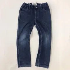 oil clothing オイル ニットデニムパンツ ネイビー 110のサムネイル