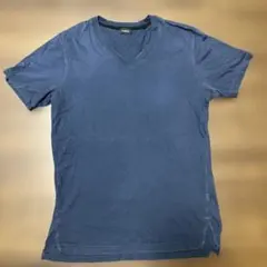 DIESEL ネイビー Vネック Tシャツ