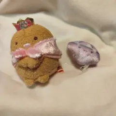 すみっコぐらし　もぐらのおうち　とんかつ　宝石　ぬいぐるみ絵本　てのり　２点
