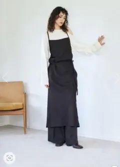 エムアンダーバー　キャミワンピース　ダークブラウン