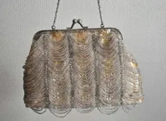 組曲　KUMIKYOKU　ビーズ装飾クラッチバッグ　パーティーバッグ