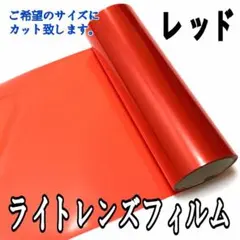 フィルム 20cm×50cm 2セット レッド