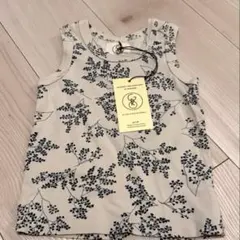 GRO花柄ノースリーブシャツ 92cm 新品