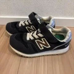 New Balance 373スニーカー ブラック/ホワイト 17cm