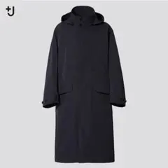 UNIQLO U】ステンカラーコートXL 442167 黒 - メルカリ